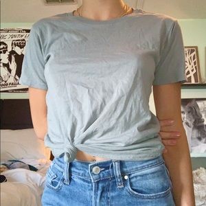 Teal brandy Melville T-shirt